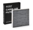 RIDEX Polen filtresi Aktif Karbon Filtresi, Partikül Filtresi — Nissan Nv 2500 (1)