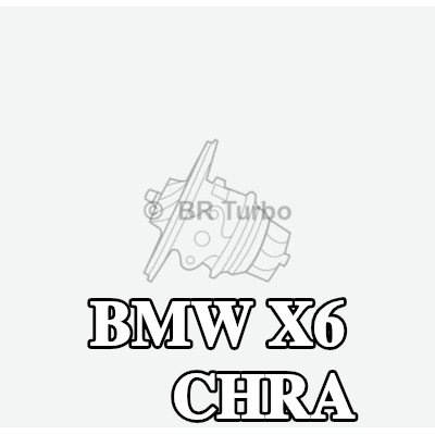 BR Turbo CHRA توربو مع مجموعة الحشيات — BMW X6