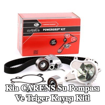 GATES Su pompası ve triger kayışı kiti PowerGrip, G-Force Redline™, su pompalı — Kia Carens