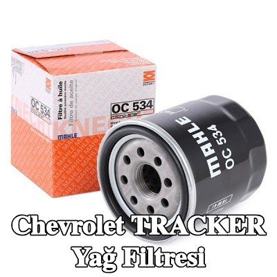 MAHLE Tek çek valflı yağ filtresi — Chevrolet Tracker