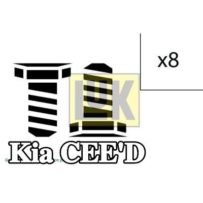 LuK مجموعة براغي، دولاب الموازنة — 2012 Kia Cee'd