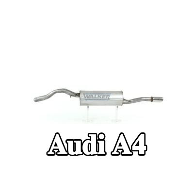 WALKER كاتم الصوت الخلفي 1520mm, بدون قطع التثبيت — 1997 Audi A4