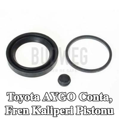 BUDWEG CALIPER Conta, fren kaliperi pistonu — Toyota Aygo