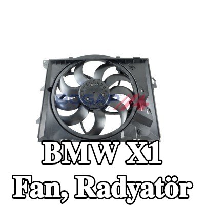 BOGAP Fan, çerçeveli radyatör — 2009 BMW X1