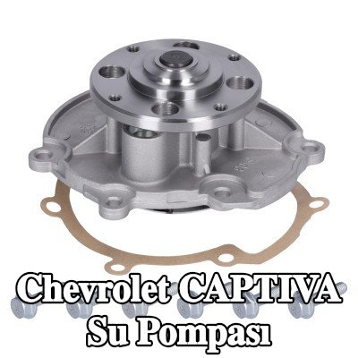 FEBI BILSTEIN Cıvata/vida ile sabitlenen su pompası, contalı/sızdırmaz — 2006 Chevrolet Captiva