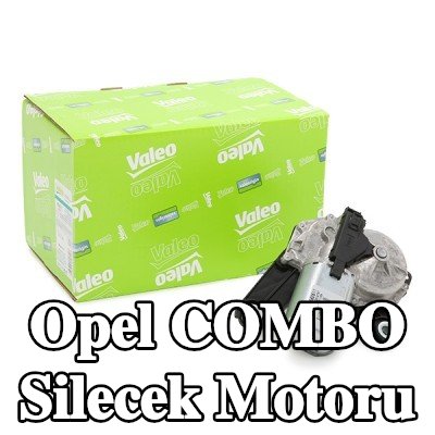 VALEO Silecek motoru Arka, ORIGINAL PART, 12V — Opel Combo