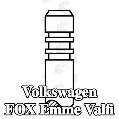 AE Emme valfi Sertleştirilmiş valf yuvası, Sertleştirilmiş valf sapı ucu — Volkswagen Fox
