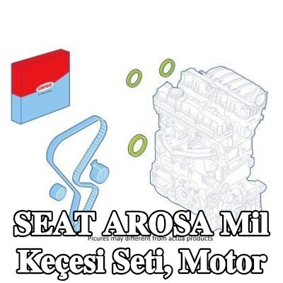 CORTECO Mil Conta Seti, motor kasnağı tarafı — SEAT Arosa