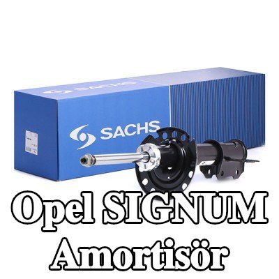 SACHS Amortisör Ön Aks Sağ, Gaz Basıncı, Süspansiyon Dikmesi — Opel Signum