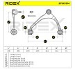 RIDEX Ön Aks Sol Süspansiyon Kolu — Toyota Crown (10)