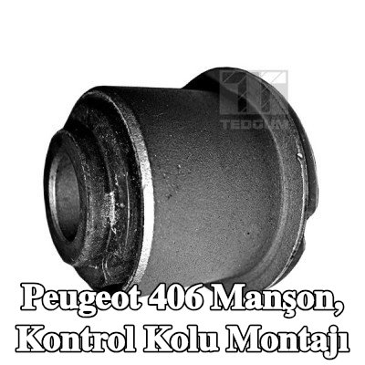 TEDGUM Manşon, kontrol kolu montajı — Peugeot 406