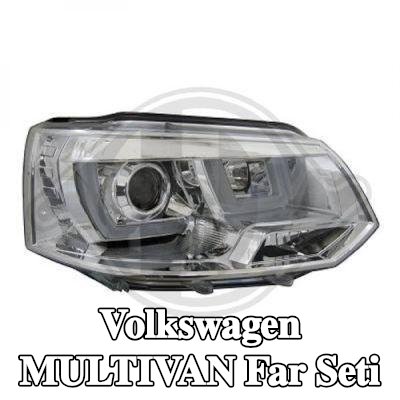 DIEDERICHS Far seviyeleme motorlu far seti, HD Tuning — 2012 Volkswagen Multivan