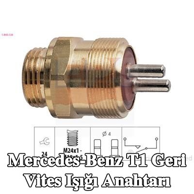 EPS Geri vites lambası anahtarı İtalya'da üretilmiştir - OE Eşdeğeri — Mercedes-Benz T1