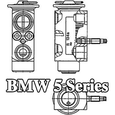 MAHLE صمام تمدد تكييف الهواء — 2005 BMW 5 Series
