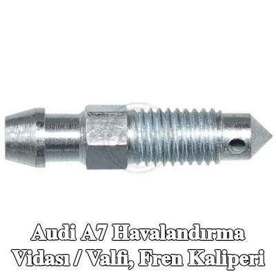 A.B.S. Havalandırma vidası / valfi, fren kaliperi — Audi A7