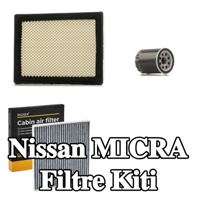 RIDEX Filtre kiti — 2012 Nissan Micra