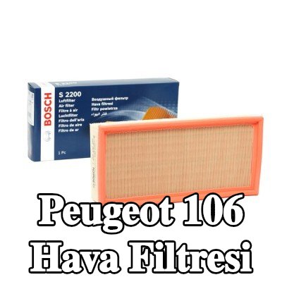 BOSCH Hava filtresi — 1995 Peugeot 106