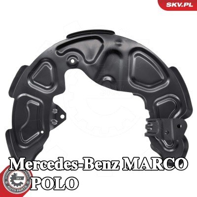ESEN SKV لوحة دعم قرص الفرامل للأمامي الأيمن — Mercedes-Benz Marco Polo