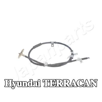 JAPANPARTS كابل فرامل اليد الخلفي الأيسر — Hyundai Terracan
