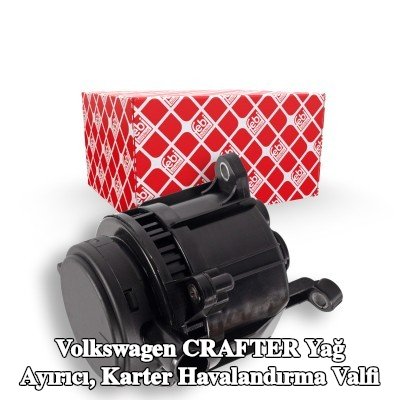 FEBI BILSTEIN Yağ ayırıcı, karter havalandırma valfi — 2012 Volkswagen Crafter