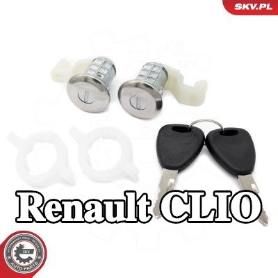 ESEN SKV مجموعة أقفال، نظام القفل — Renault Clio
