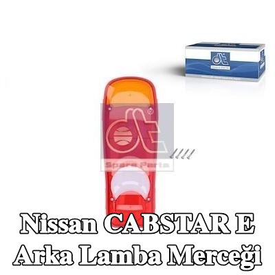DT Spare Parts Arka lamba camı Sol — Nissan Cabstar E
