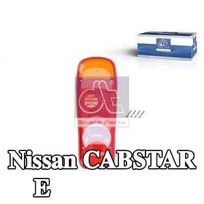 DT Spare Parts عدسة المصباح الخلفي الأيسر — Nissan Cabstar E