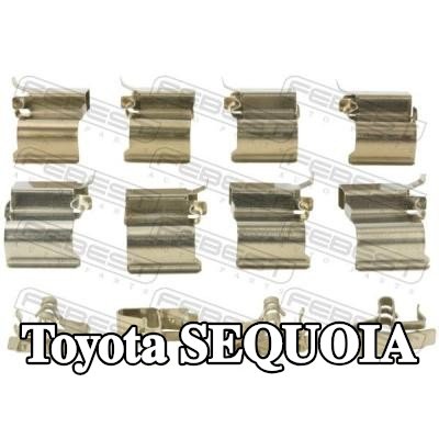 FEBEST طقم تركيب وسادات الفرامل للمحور الخلفي — Toyota Sequoia