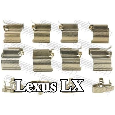 FEBEST طقم تركيب وسادات الفرامل للمحور الخلفي — 1997 Lexus Lx