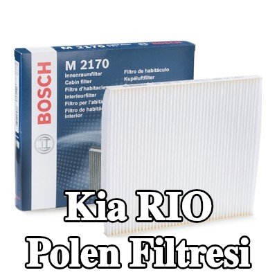 BOSCH Polen filtresi Partikül Filtresi — 2010 Kia Rio