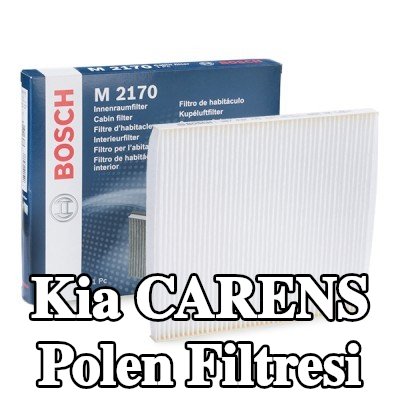 BOSCH Polen filtresi Partikül Filtresi — 2012 Kia Carens