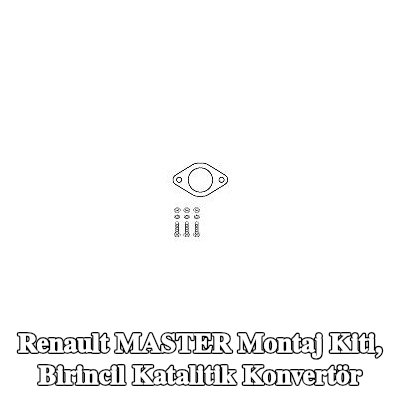 HJS Montaj Kiti, birincil katalitik konvertör — Renault Master
