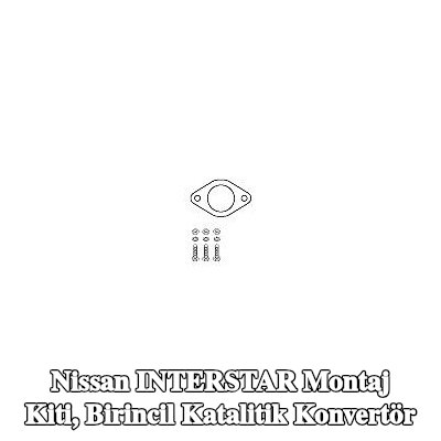 HJS Montaj Kiti, birincil katalitik konvertör — Nissan Interstar