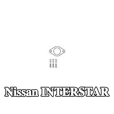 HJS طقم تركيب، المحول الحفاز الأساسي — Nissan Interstar