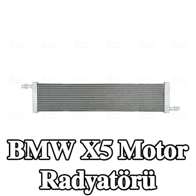 NISSENS Kapaksız motor radyatörü, genişletme deposu olmadan, contasız/sızdırmazlık elemanı olmadan — BMW X5