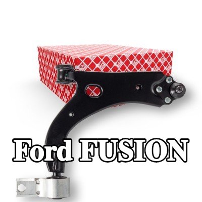 FEBI BILSTEIN ذراع التعليق للمحور الأمامي الأيمن, السفلي, صفائح فولاذية, مع وصلة كروية, مع حوامل مطاطية — Ford Fusion