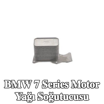 MAHLE Conta/sızdırmazlık elemanları ile motor yağı soğutucusu, yağ filtresi muhafazası olmadan — 2016 BMW 7 Series