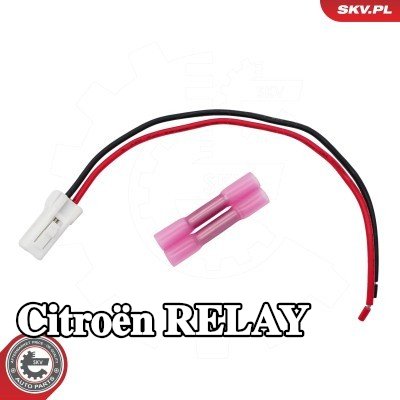 ESEN SKV مجموعة إصلاح الكابلات، ضوء لوحة الترخيص — Citroën Relay