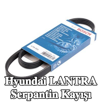 BOSCH Serpantin kayışı 850mm, Number of ribs: 4 — Hyundai Lantra