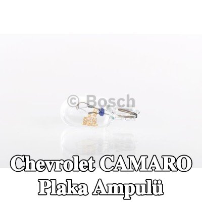 BOSCH Plaka ampulü — Chevrolet Camaro