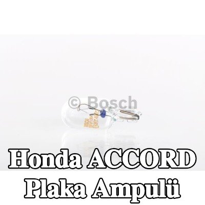 BOSCH Plaka ampulü — 1995 Honda Accord