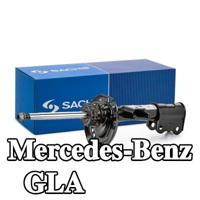 SACHS ممتص صدمات المحور الأمامي الأيمن, ضغط الغاز, دعامة نظام التعليق — Mercedes-Benz Gla