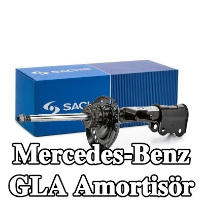 SACHS Amortisör Ön Aks Sağ, Gaz Basıncı, Süspansiyon Dikmesi — Mercedes-Benz Gla