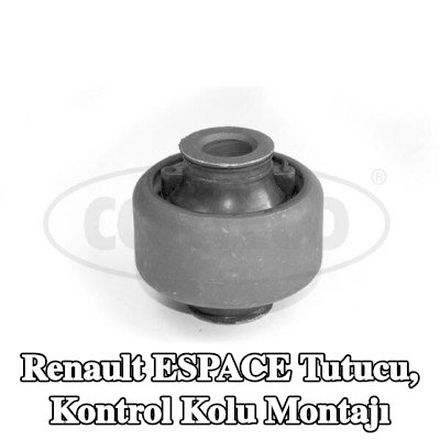 CORTECO Tutucu, kontrol kolu montajı — Renault Espace