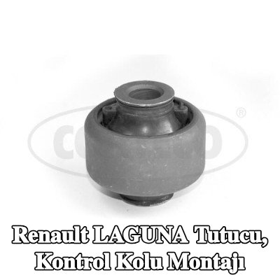 CORTECO Tutucu, kontrol kolu montajı — Renault Laguna