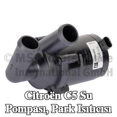 PIERBURG Su Pompası, park ısıtıcısı — Citroën C5