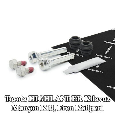 RIDEX Kılavuz manşon kiti, ön aks fren kaliperi — Toyota Highlander