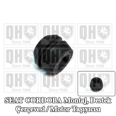 QUINTON HAZELL Montaj, destek çerçevesi / motor taşıyıcısı — SEAT Cordoba
