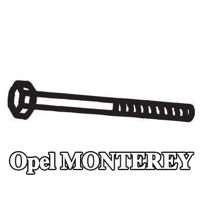 BOSAL برغي العادم — Opel Monterey