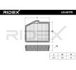 RIDEX Polen filtresi Partikül Filtresi — 2002 Hyundai H100 (4)